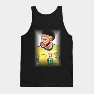 Neymar Jr Brazil Jersey Tank Top